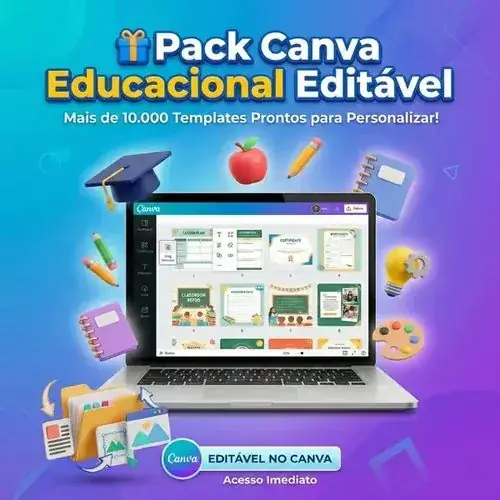 Pack Canva Educacional Editável